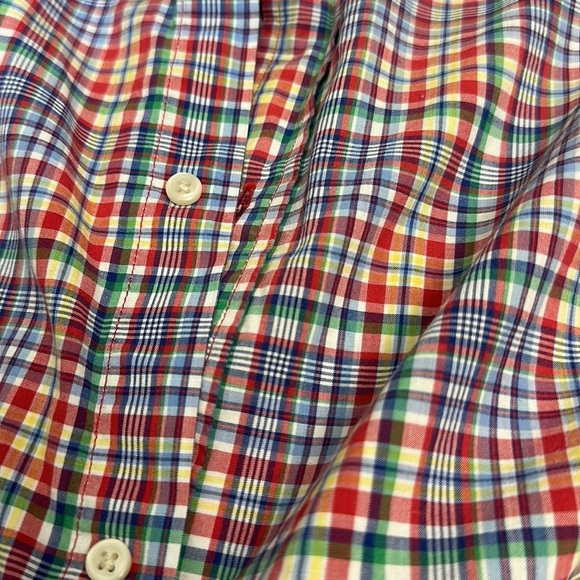 Ralph Lauren Polo Child's BoyLS Shirt Plaid Multi Color Gold Horse size 3T - Picture 14 of 14